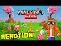 Reacting to Minecraft Live!