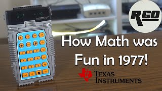 Vintage 1980 Texas Instruments TI Dataman Electronic Calculator Toy Works * 