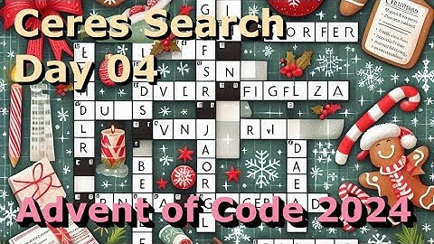 Advent of Code 2024 - Day 04 - Rust // Live Solve
