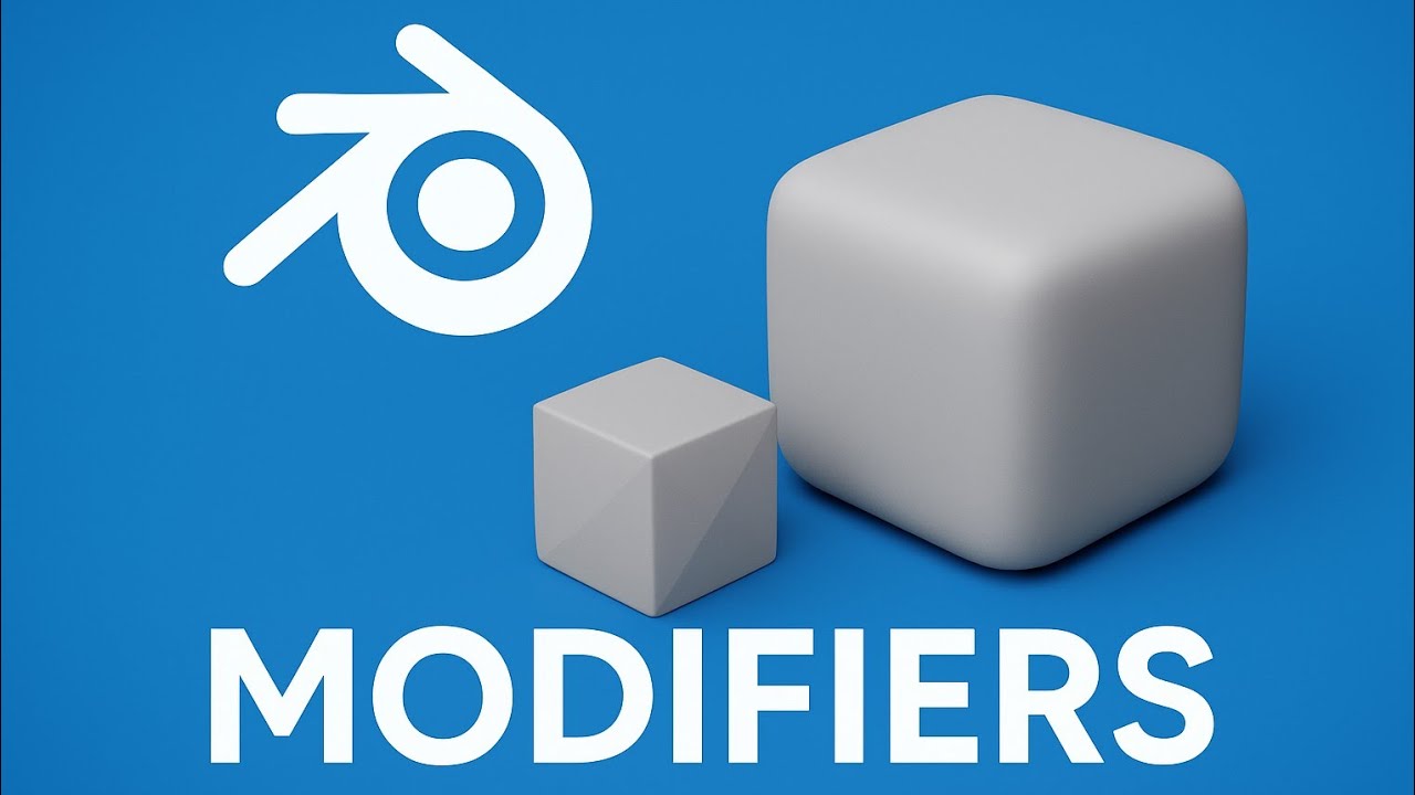 Absolute Beginners Blender Basics Tutorial part 3 (Modifiers) - YouTube