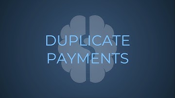 Duplicate Payments