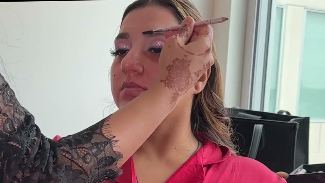 Purple Smoked Liner with Glitter | Step-by-Step Tutorial for a Glam Look