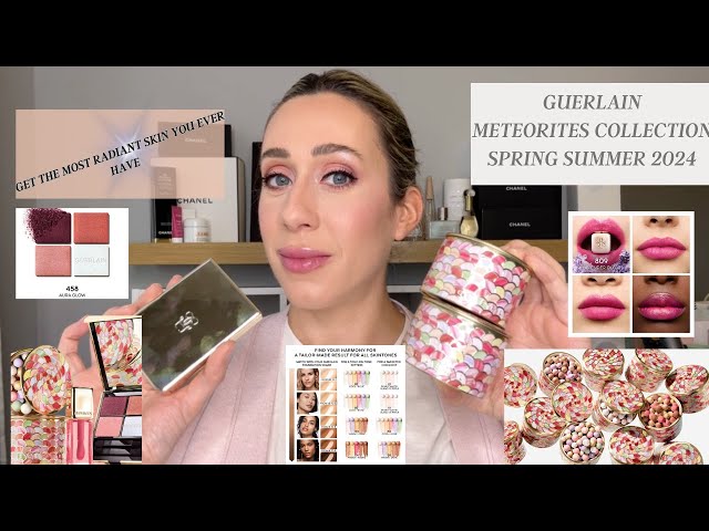GUERLAIN ゲランのPALETTE METEORITES NEW Guerlain 2024 Meteorites pearls and Aura Glow palette