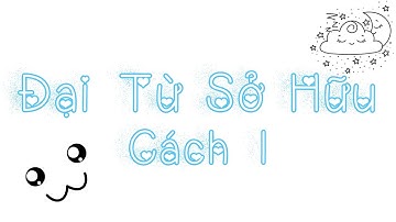 Đại Từ Sở Hữu Cách 1 Trong Tiếng Nga