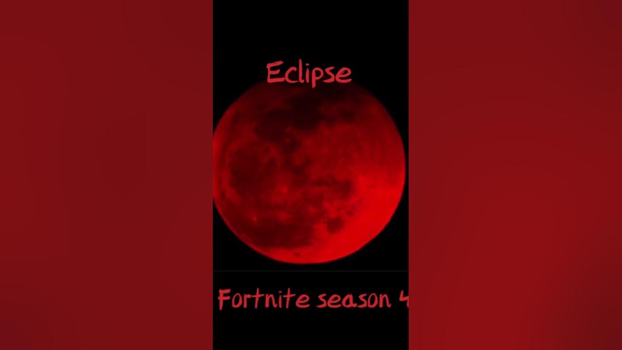 Fortnite eclipse season YouTube