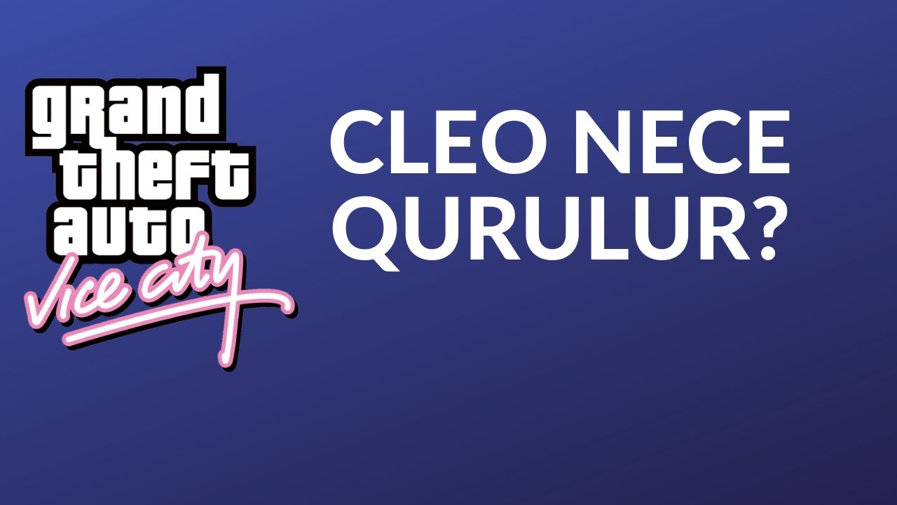 Gta vice city cleo