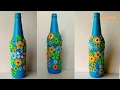 Glass Bottle Decoration Ideas/ Bottle Art