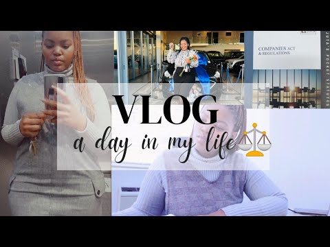 A DAY IN THE LIFE OF A CANDIDATE ATTORNEY | LAW VLOG 1