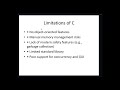 Introduction to C the modern world