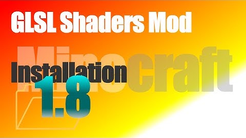 GLSL Shaders Mod 1.8 (+SEUS) - How To Install [non-Forge version] in Minecraft 1.8