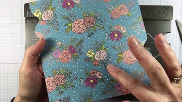 Envelope Punch Board Candy Box