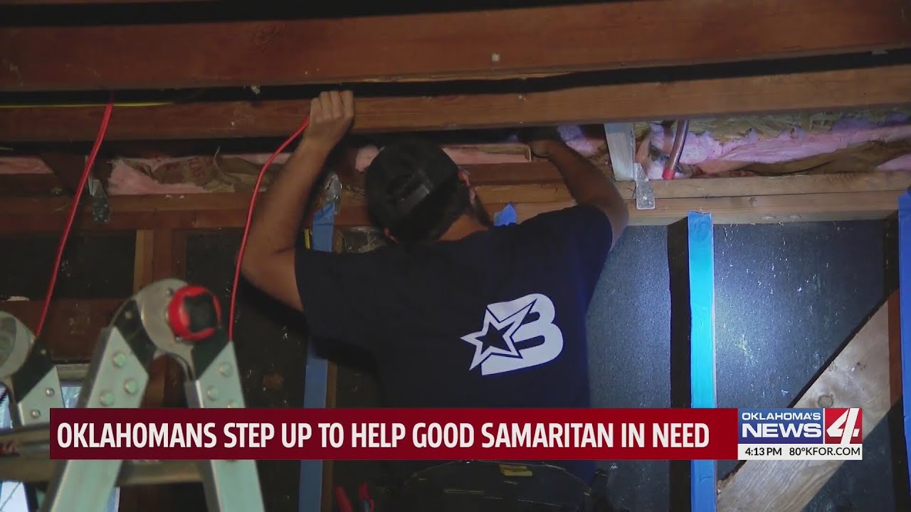 Oklahomans step up to help good Samaritan in need