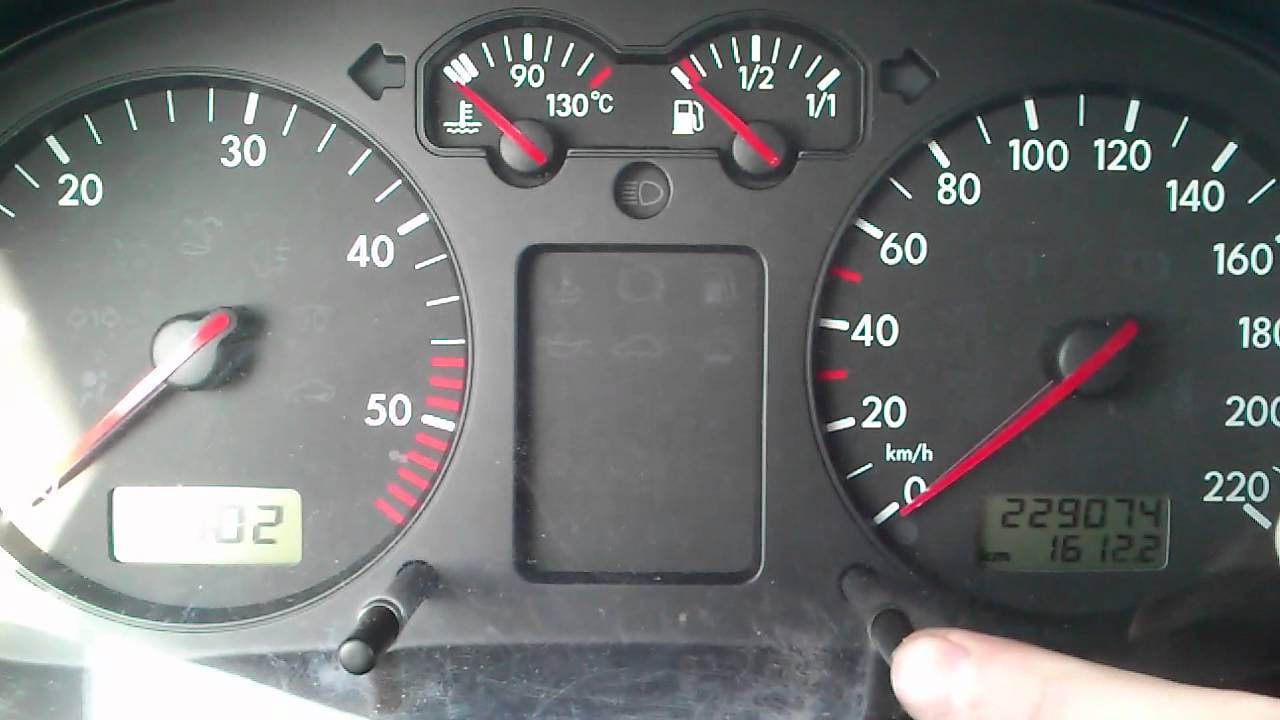 Kasowanie Inspekcji VW Golf IV Oil Service Indicator Light