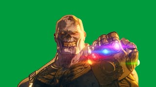 Zombie Thanos Green Screen