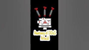 Inside a DDoS Attack : A Visual Breakdown #ddos #ddosattack #meme #funnyshorts #funny