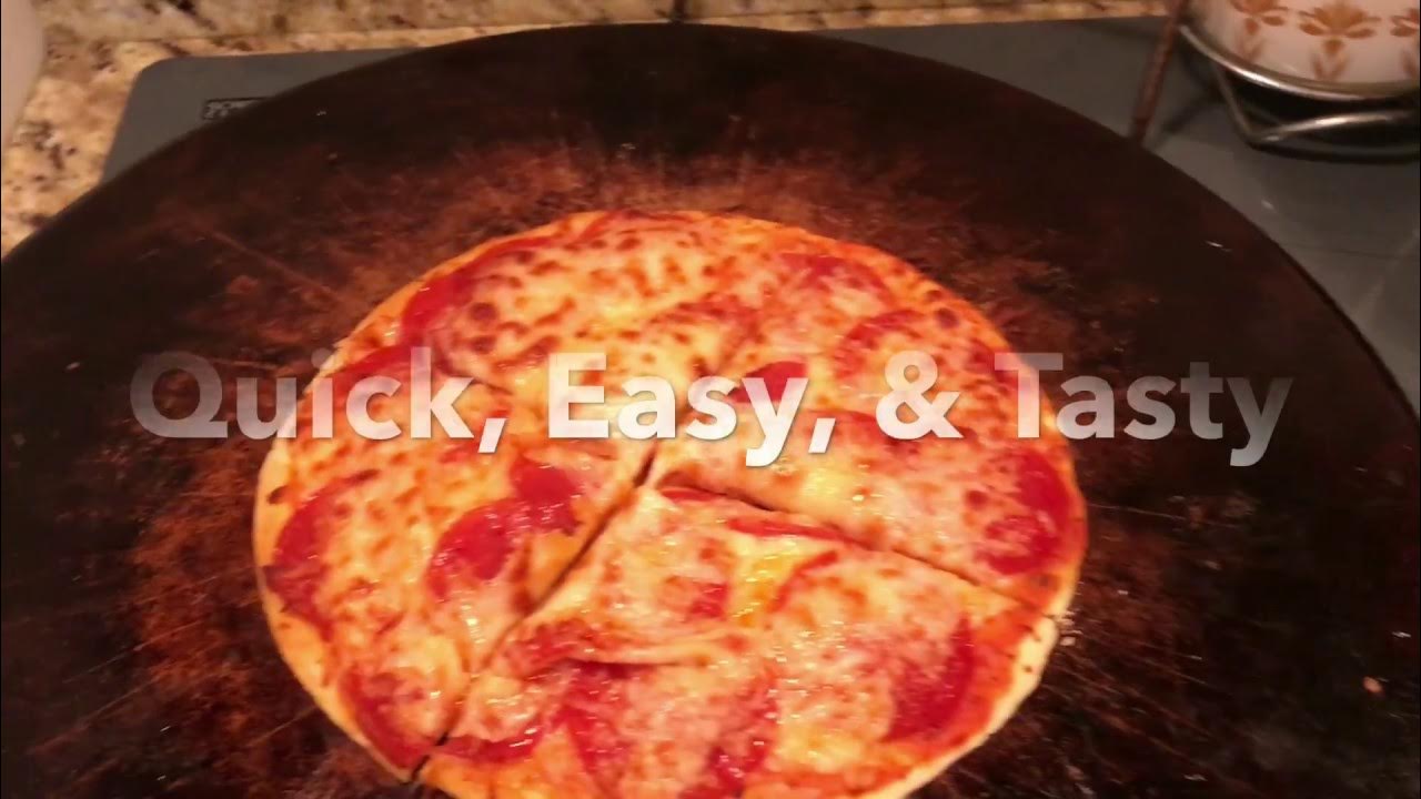 Easy Low Carb ThinCrust Pizza YouTube