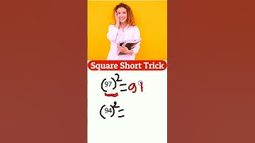 Magic ट्रिक🔥🔥∣ Square Short Trick ∣ Maths Tricks ∣ #shorts #maths #shortvideo #viral #short