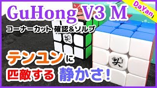 【DaYan GuHong V3 M】テンユンよりも静か？！コスパ最高で回しやすいキューブ発見♪【ルービックキューブ】