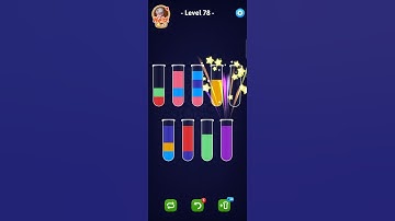 "Color Sort Game | Level 78 Challenge | #Gaming #Gameplay #Games #GTA"