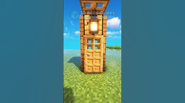 Minecraft 1X1 House🏠(Montagem Coma) #shorts