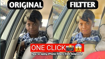 Iphone Filter For Android⚡! Snapseed Filter Unsupported File Solve 100% Real😱🔥? How To Add Filter