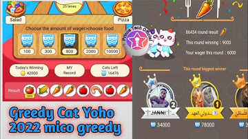 Mico/Yoho  Greedy voice over New Full trick 2022 || kase khele | Greedy cat video
