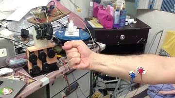 Controlling a Humanoid Hand with EMG Signals | Muscle-Controlled Robotics Demo