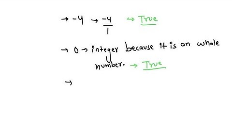 Which of the following statements are true? Note that i is an imaginary number. (1) -4 is a rationa…
