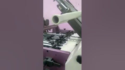 SHOEI 66 - 32 Page, Paper Folding Machine, Successfully Installed Customer Place “ Hyderabad “