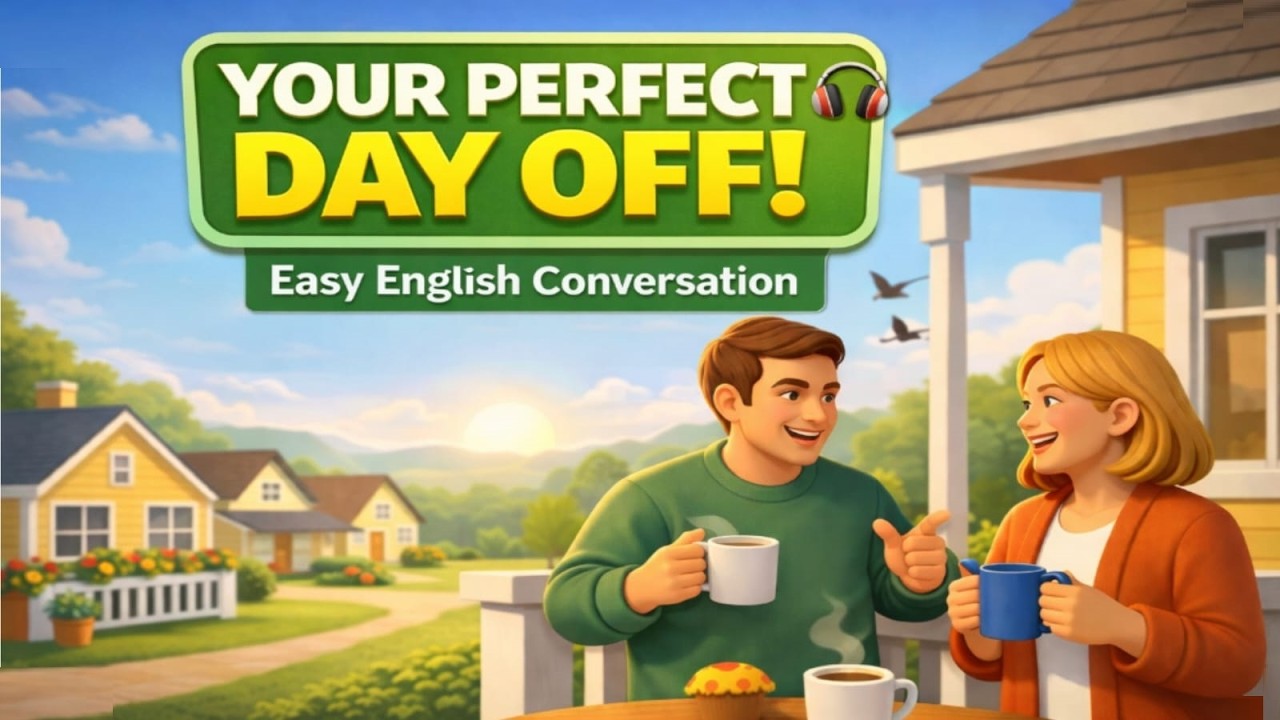 What Do You Do On Your Day Off? 😴 Easy English Conversation | Smart English Official