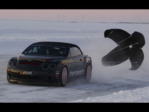 ► Bentley Supersports Ice Speed Record 2011 (205 mph)