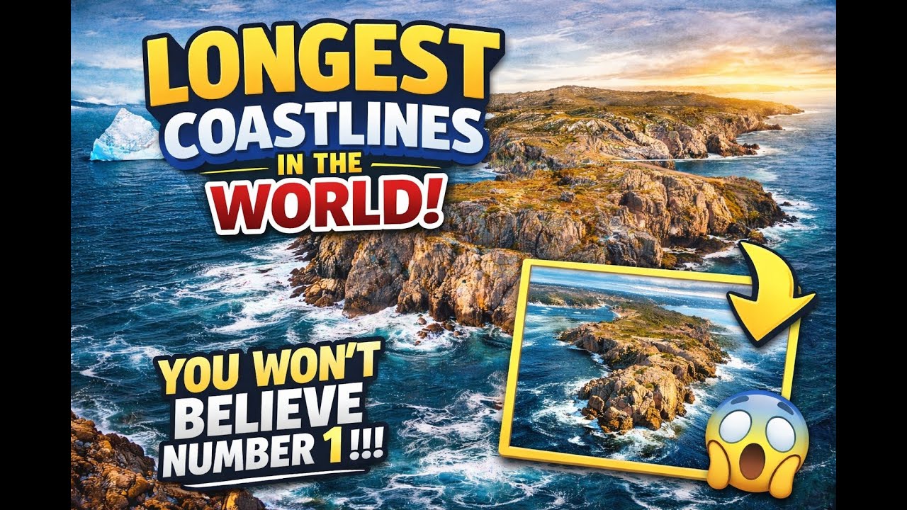 Which Country Has the Longest Coastline? Top 10 Ranked 🌍