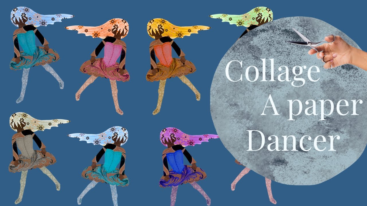 Make a Paper Doll with Me | Whimsical Collage Art Project for Crafters & Journal Lovers