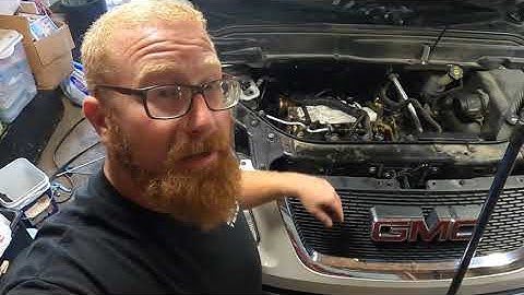 Tips when replacing timing chains on a GM 3.6 VVT high feature motor in a 2011 GMC Acadia