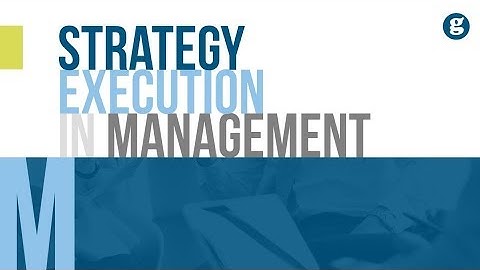 Strategy Execution in Management