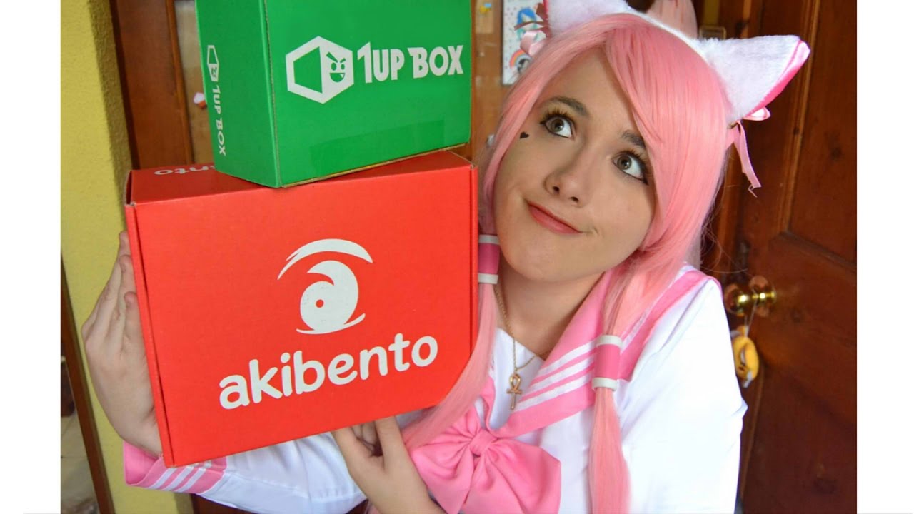 NYAAAA! AKIBENTO/1UpBox ||Unboxing|| Octubre2016