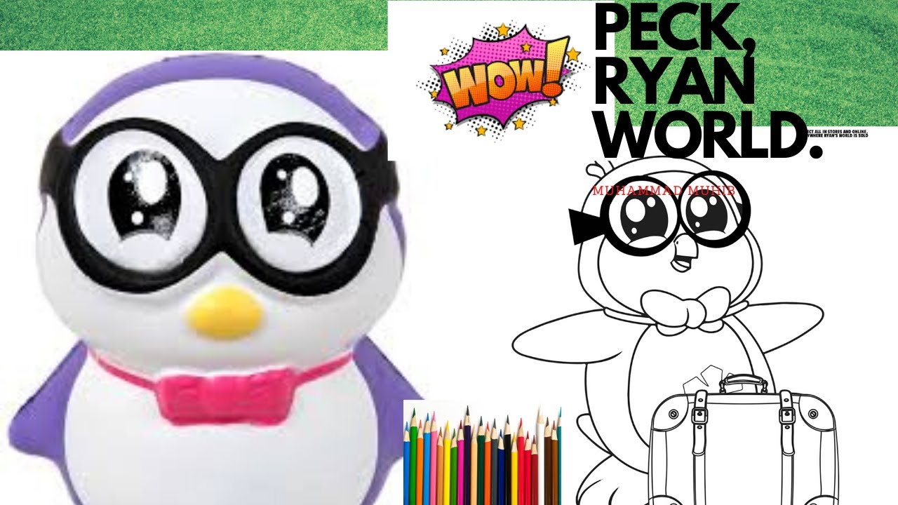 63 Coloring Pages Ryan's World  HD