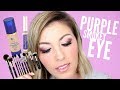 EYESHADOW LOOK 👁️ Smokey Purple Eye (ShadowSense FAQ Tutorial Demo)