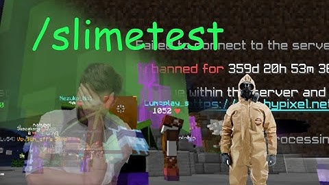 The Silliest Ban Wave on Hypixel Skyblock - The /slimetest Catastrophe