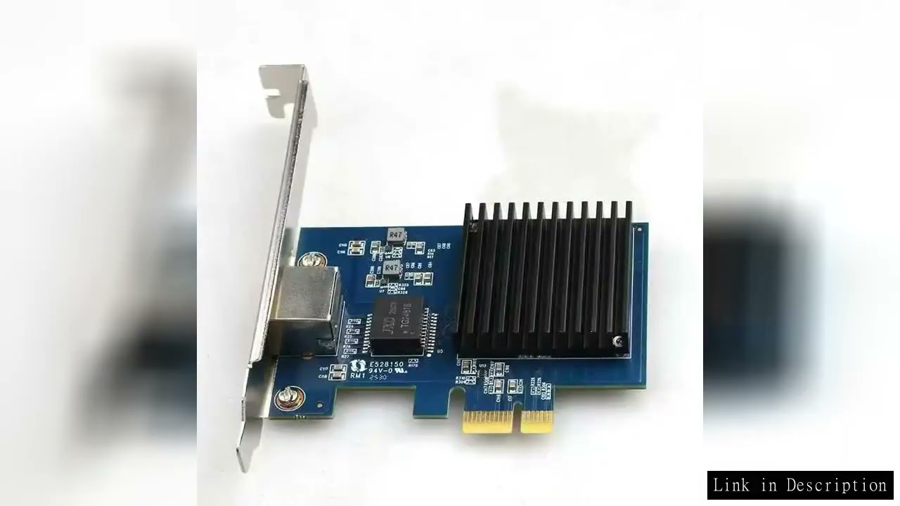1 Port PCIe 10G Ethernet Network Card 10G PCIe4.0-1X 10G RJ45 Lan Card for Realtek8127(PXE) Multi-Gi