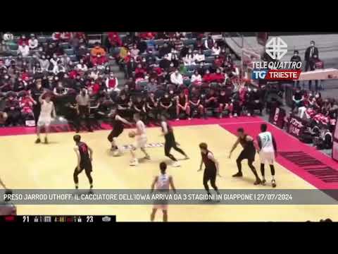 PRESO JARROD UTHOFF: IL CACCIATORE DELL'IOWA ARRIVA DA 3 STAGIONI IN GIAPPONE | 27/07/2024