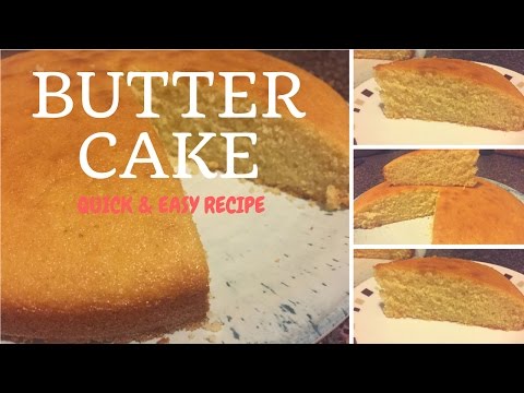 how-to-make-butter-cake--quick-&-easy-moist-butter-cake-recipe-(vanilla-cake)