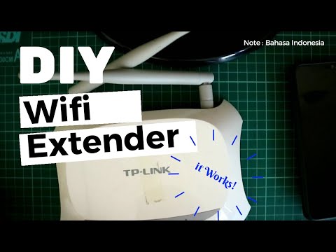 DIY Wifi Extender / range extender pakai router TP-Link MR3420 #Akalakalan