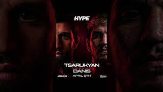 Arman Tsarukyan vs. Dillon Danis is set for @hype.fighting Main Event on April 8th in São Paulo