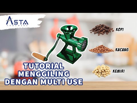 Video: Bisakah Anda menggiling merica dalam penggiling kopi?