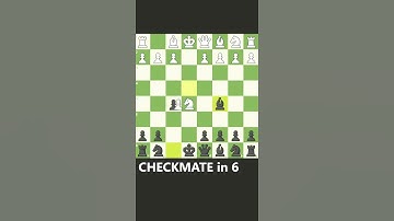 CHECKMATE in 6 (Latvian Gambit)