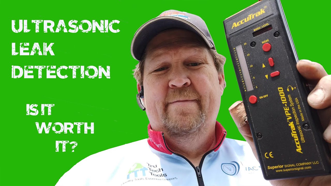 Ultrasonic Leak Detection - YouTube