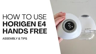How to Use Horigen E4 Breast Pump | Setup, Assembly & App Guide screenshot 3