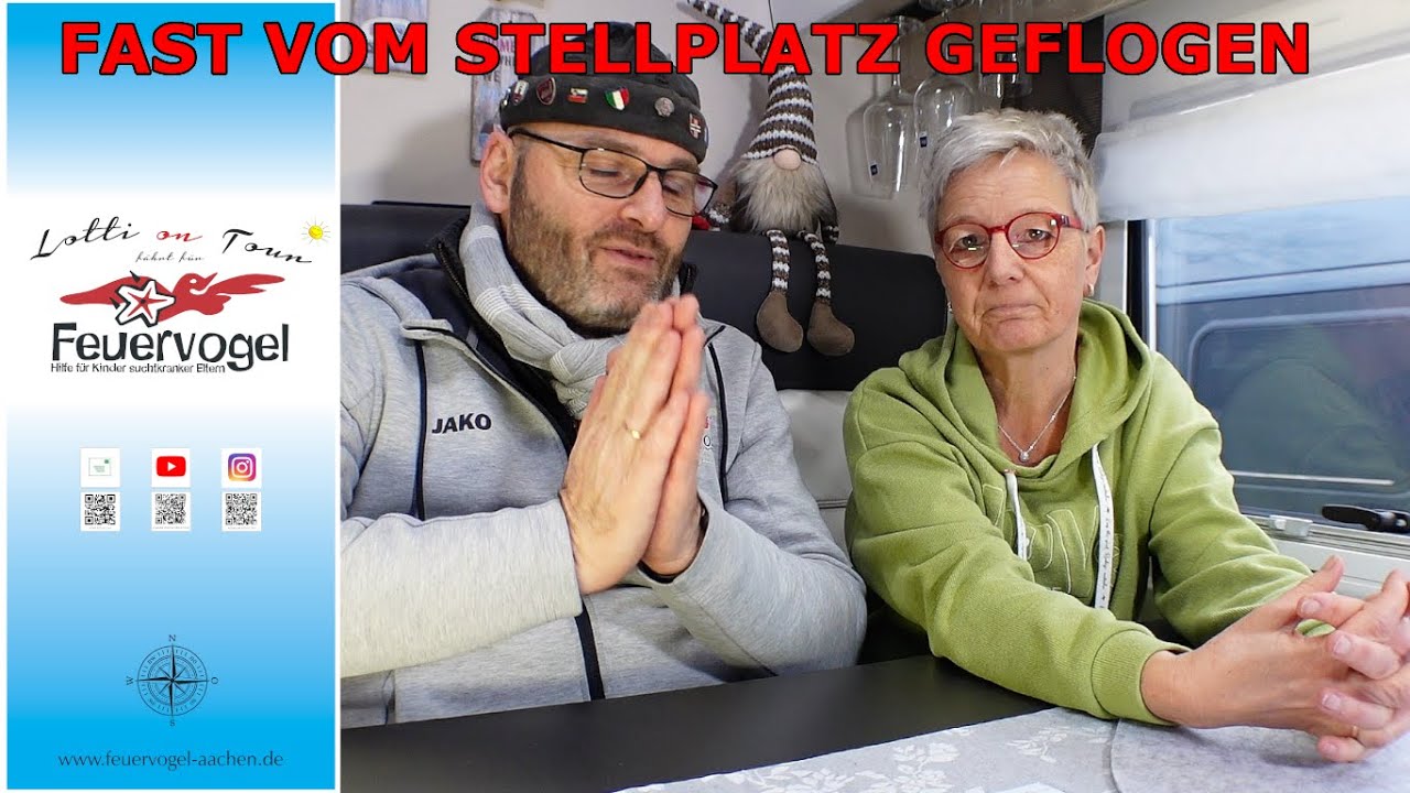 FAST VOM STELLPLATZ GEFLOGEN | TROTZ TICKET | REISEMOBILHAFEN KÖLN | AM ENDE … |