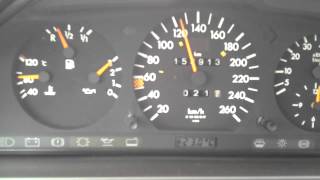 Mercedes W 124 500 E 110 - 210 Km/h